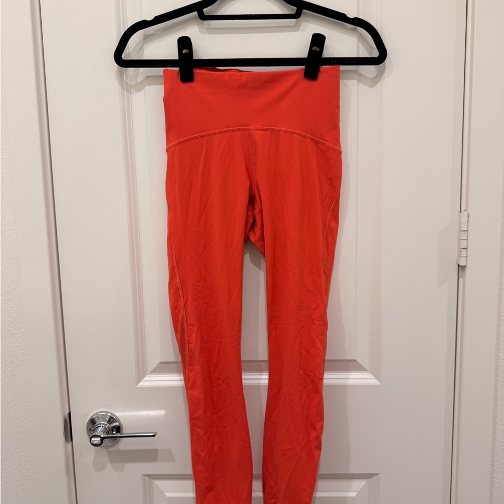 lululemon athletica Red Leggings